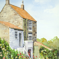 Runswick Bay Painting